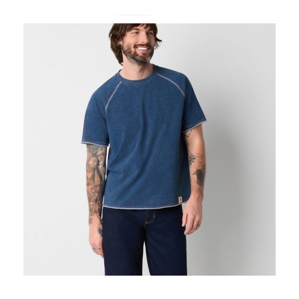 Walker Hayes French Terry Crew Neck Tee Size M NWT